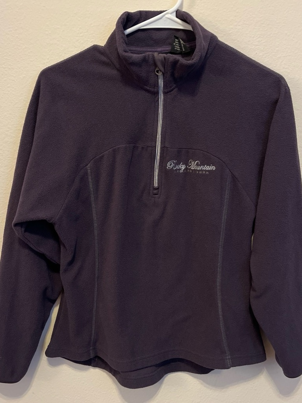 Rocky Mountain Women’s Purple Quarter-Zip Fleece Pullover